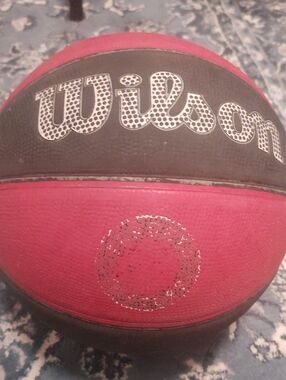Wilson Two-Tone Pink and Brown Basketball